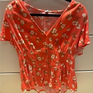 OLD NAVY NWT Floral blouse